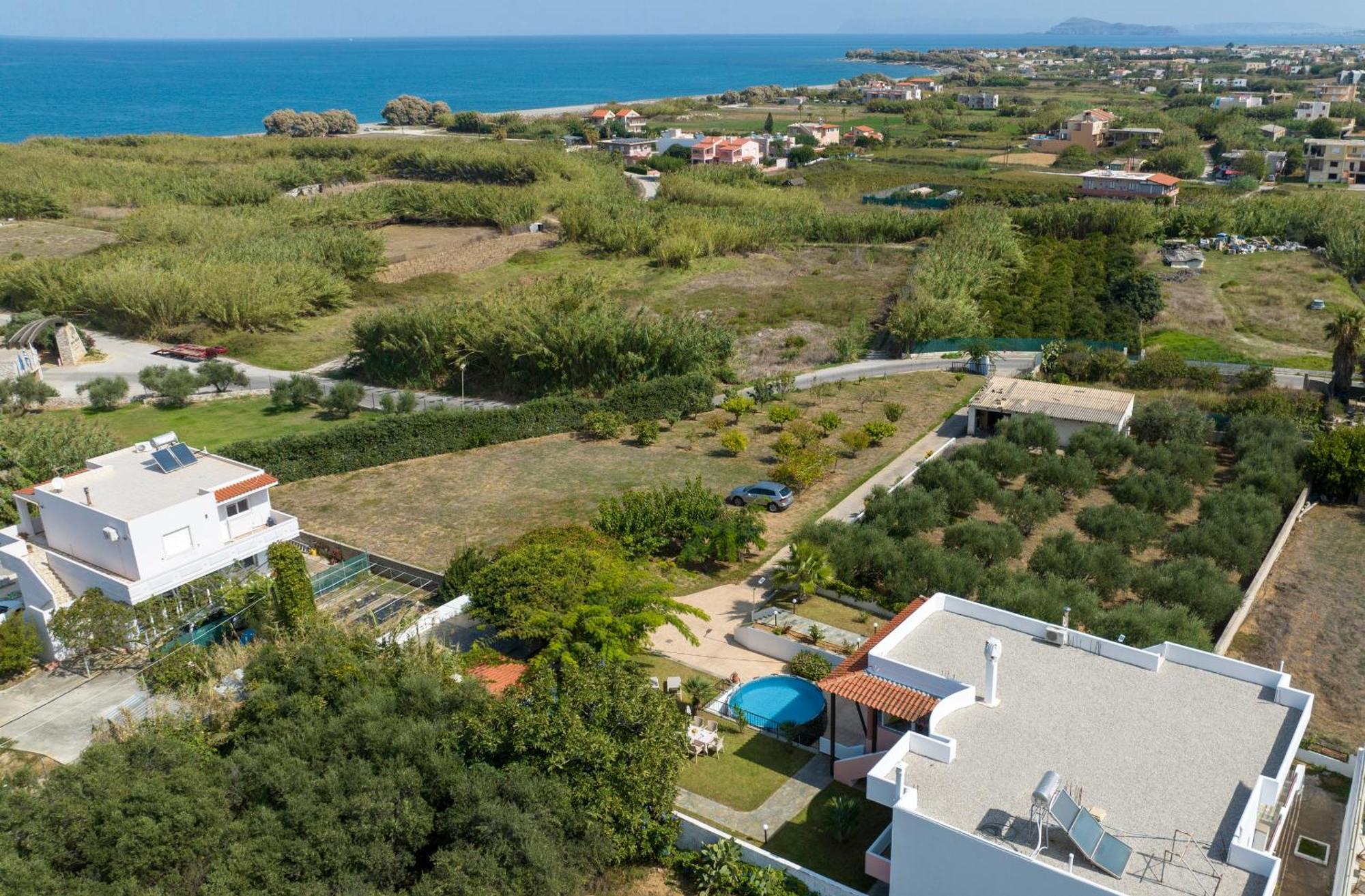 Villa Eleni 100M From The Sea Rapaniana Exterior photo