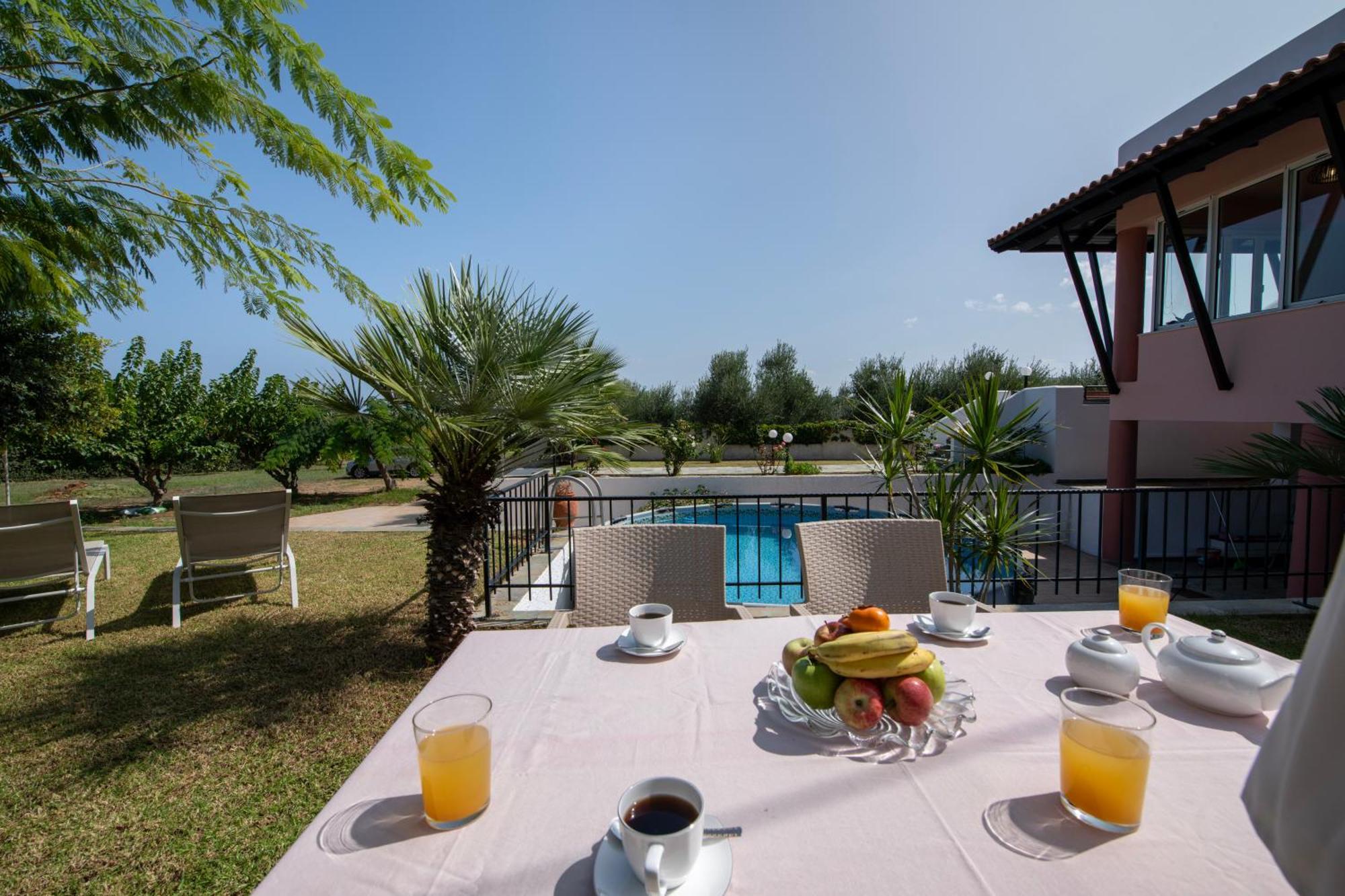 Villa Eleni 100M From The Sea Rapaniana Exterior photo