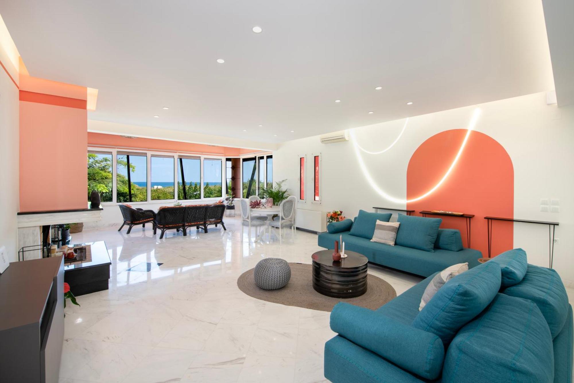 Villa Eleni 100M From The Sea Rapaniana Exterior photo